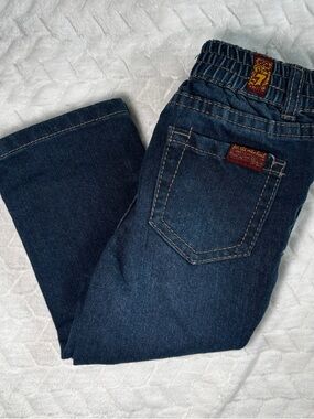 7 For All Mankind Baby Jeans 18 Months Medium / Dark Wash Premium Denim EUC 7FAM